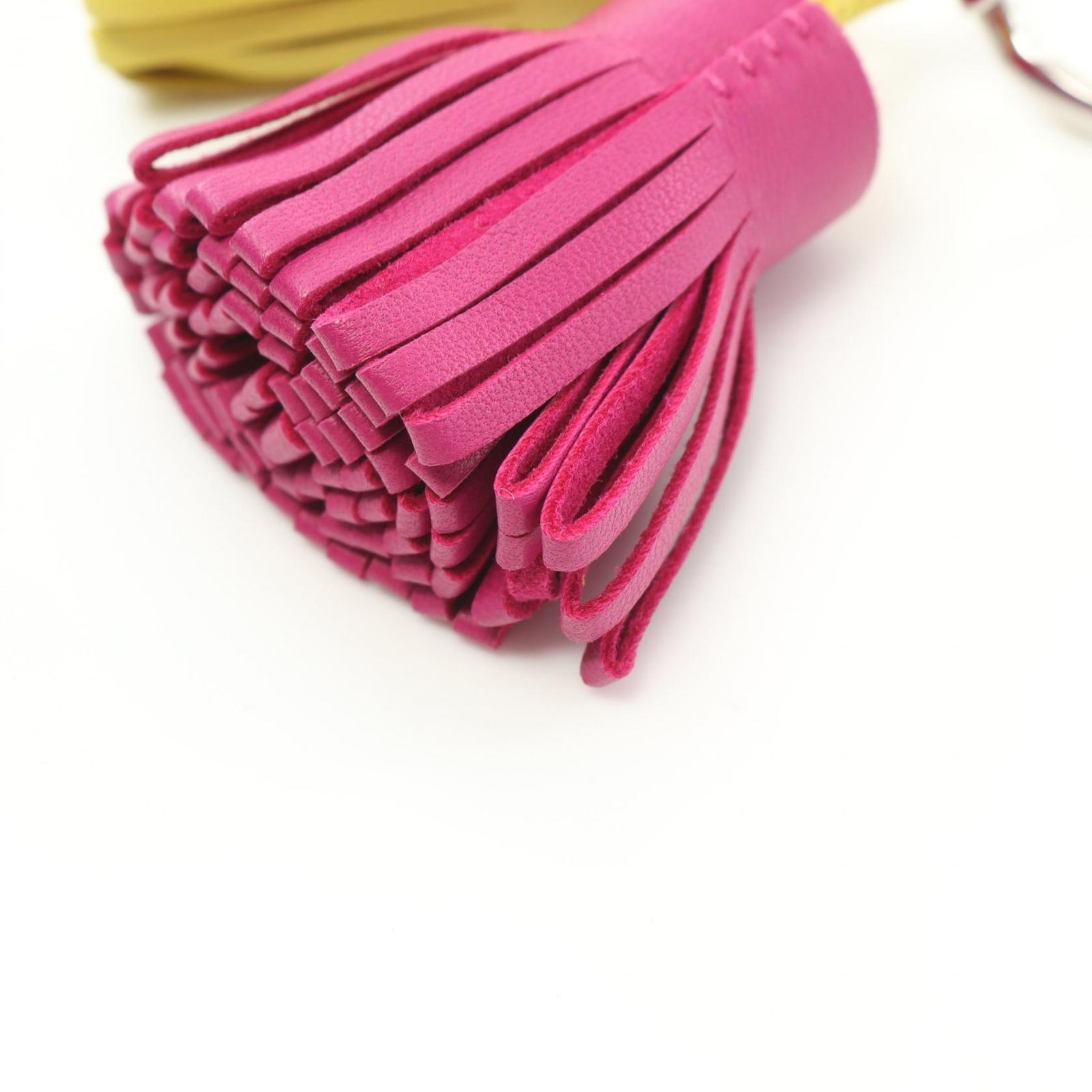 HERMES エルメス カルメン ウノドス ローズパープル ライム チャーム