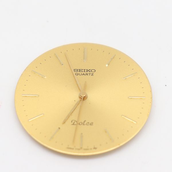 1円 セイコー ドルチェ ムーブメント 7731Ａ QZ ゴールド文字盤 レディース腕時計用 KRK 2000000 NSK