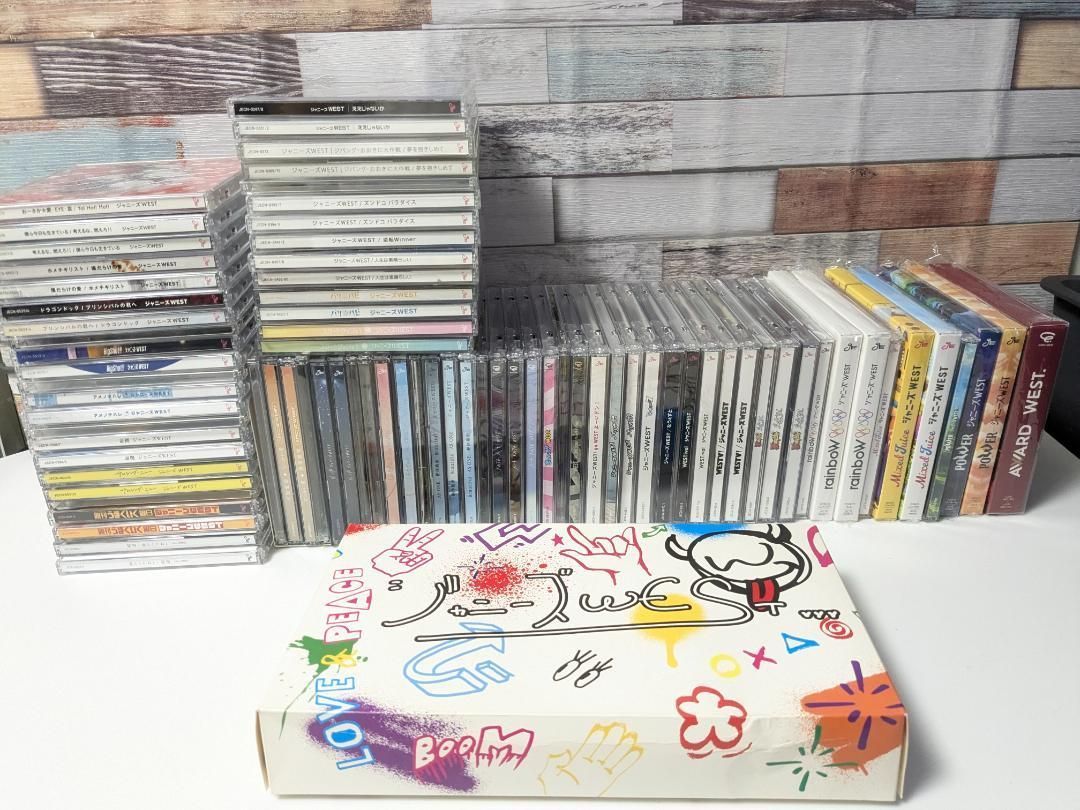 WEST. シングルCD アルバム 81本セット