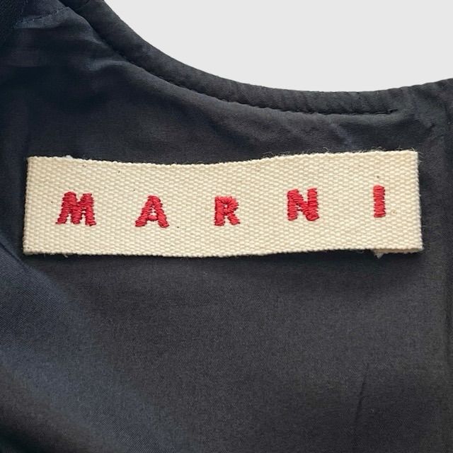 MARNI マルニ ワンピース ブラック - メルカリ