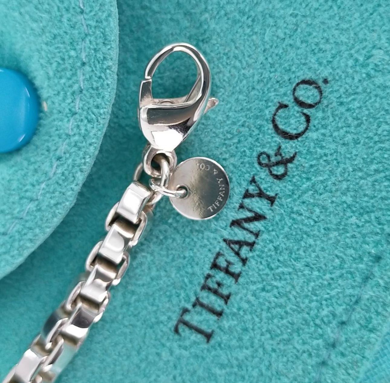 美品 TIFFANY&Co.【AG925】ベネチアン　ブレスレット 箱付き