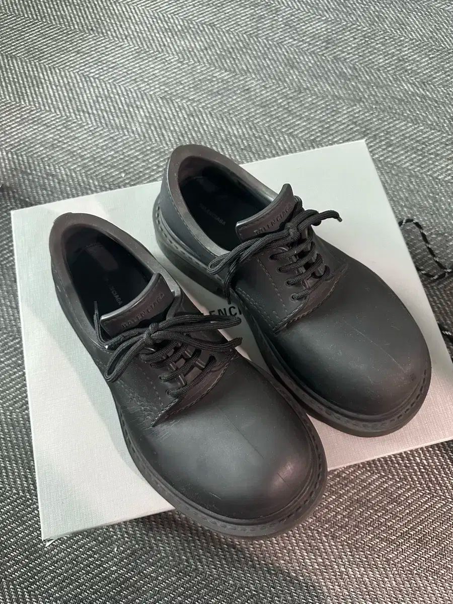 41 BALENCIAGA(バレンシアガ) ステロイド ダービー 黒 - メルカリ