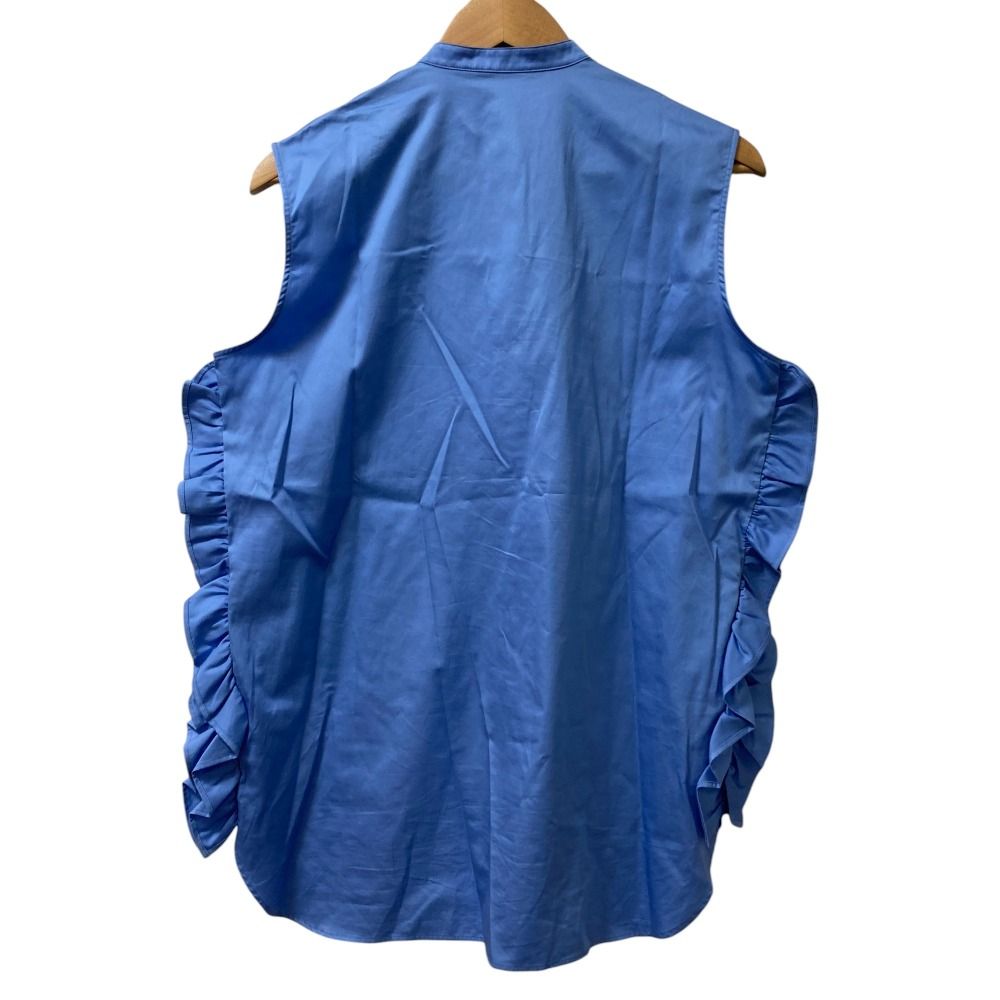 美品 23SS YOKO CHAN ヨーコチャン サイドフリル ノースリーブ  