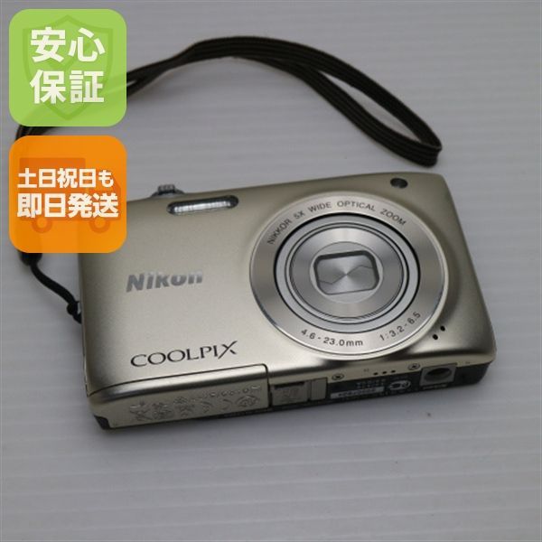 新品同様 COOLPIX S3100 シャンパンシルバー 即日発送 デジカメ