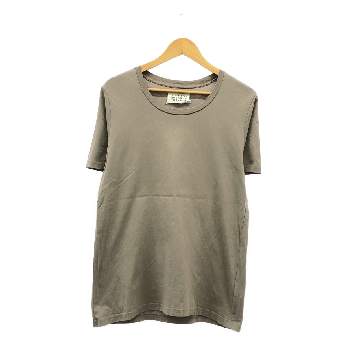 Maison Martin Margiela | メゾンマルタンマルジェラ | 2015SS | クルーネック Tシャツ カットソー | 48 | ブラウン | メンズ