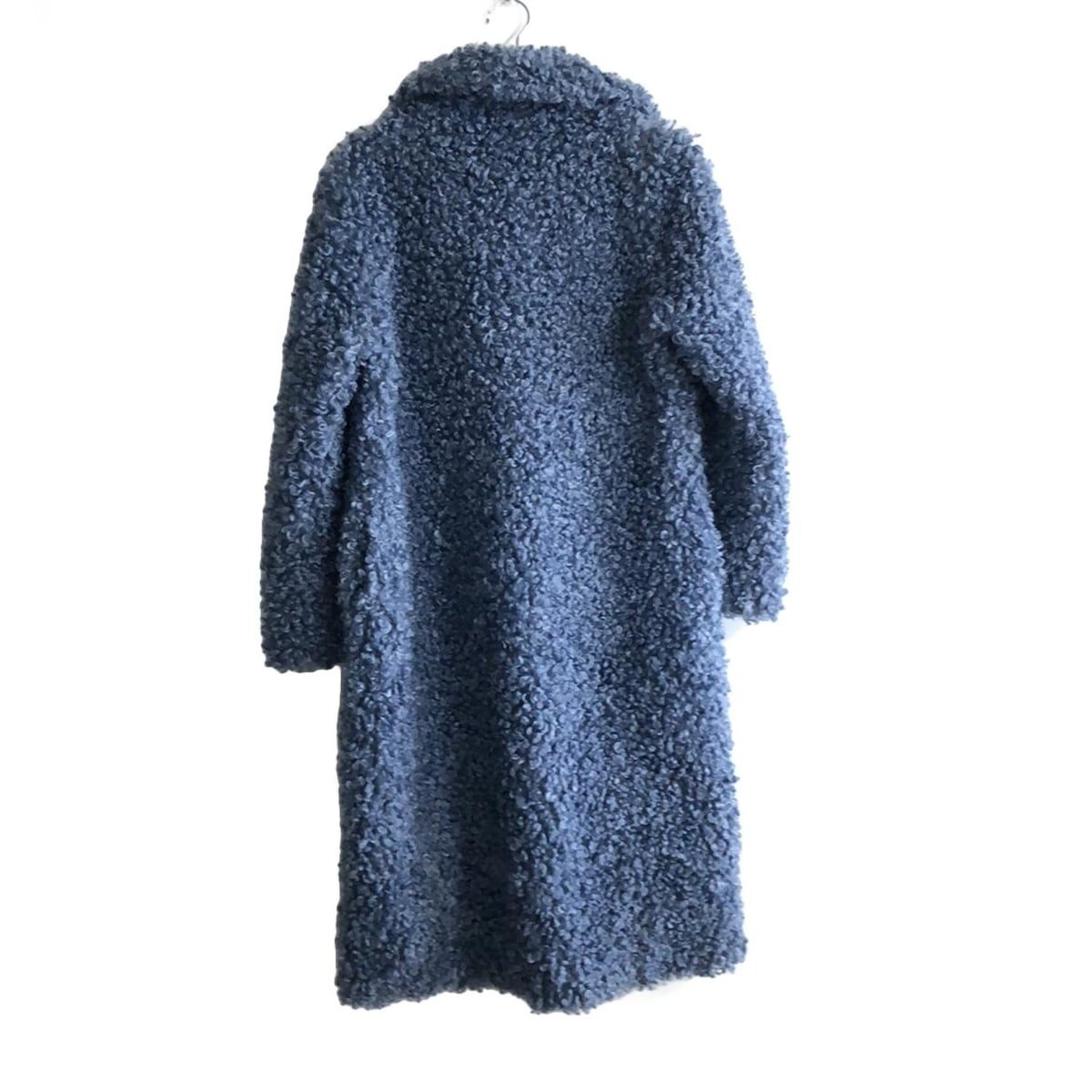 lemonplet レモンプレット コート レディース FAUX FUR EVER LONG COAT ライトブルー 長袖 テディベアコート エコファー 秋 冬