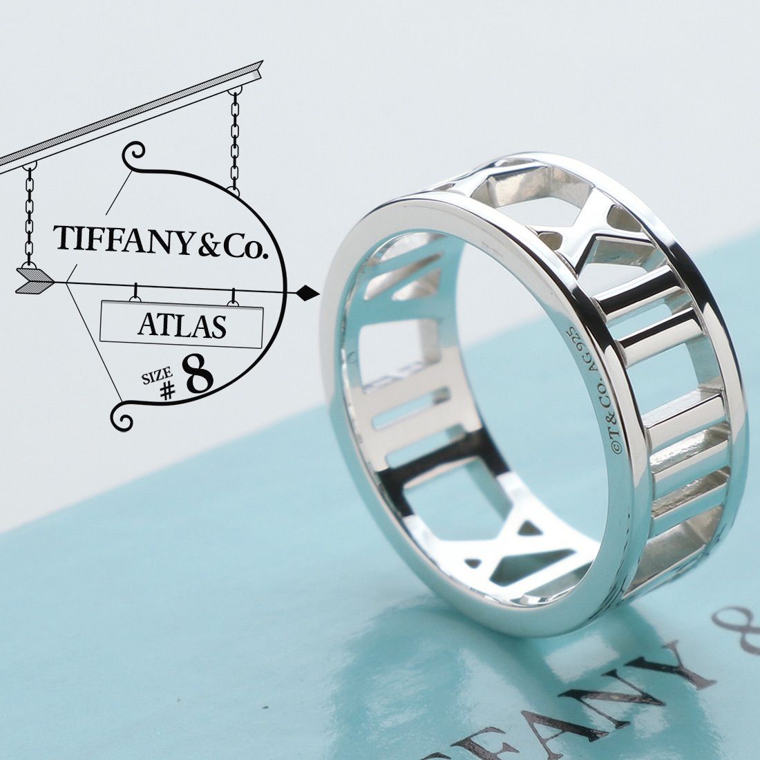 Tiffany＆Co. ティファニー オープンアトラス リング AG925