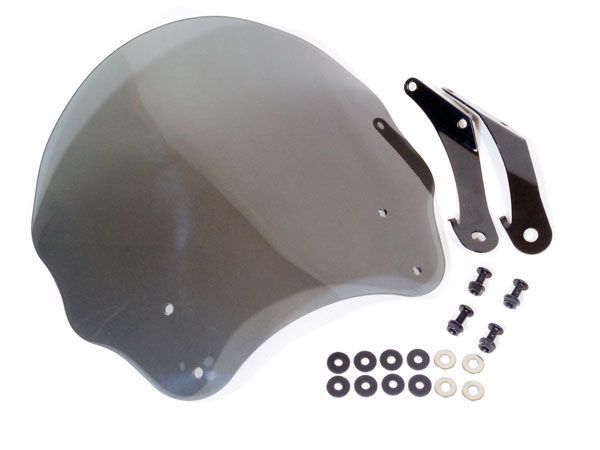 1年保証付き マグナ250 WS-01M 取り付けバンド付 汎用 ウインドスクリーン ミニカウル 風防 カスタムパーツ ウルフ 汎用ウインドスクリーン ミニカウル 風防 クリア スモーク ホーネット250 汎用ウインドスクリーン ミニカウル 風防 クリア ホーネット250  汎用ウインドスクリーン 風防 クリア スモーク