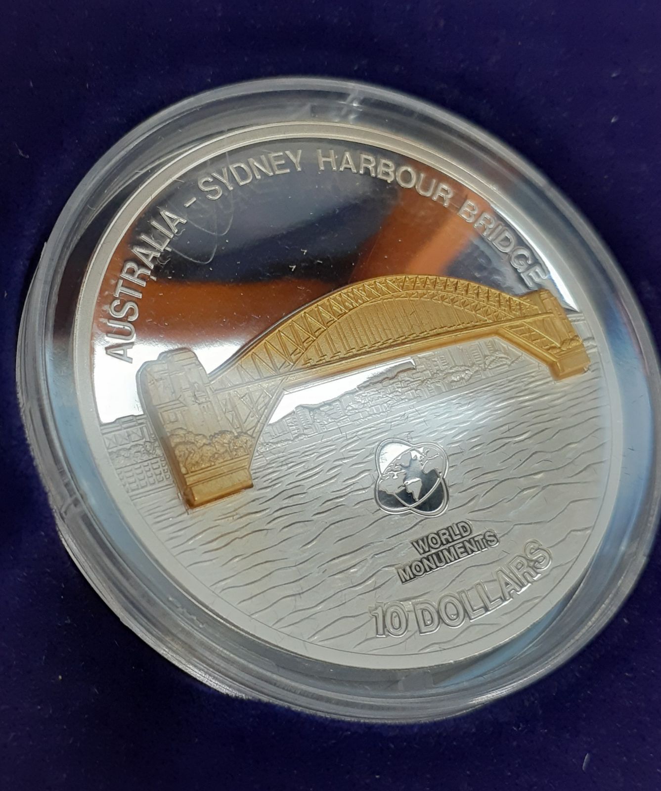 オーストラリアシドニーハーバーブリッジ プルーフコイン