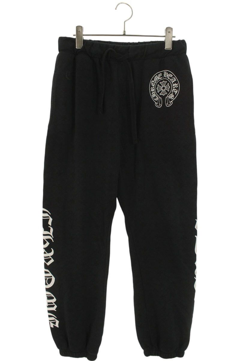 クロムハーツ SWEAT PANTS CHプラス総柄スウェットロングパンツ メンズ S