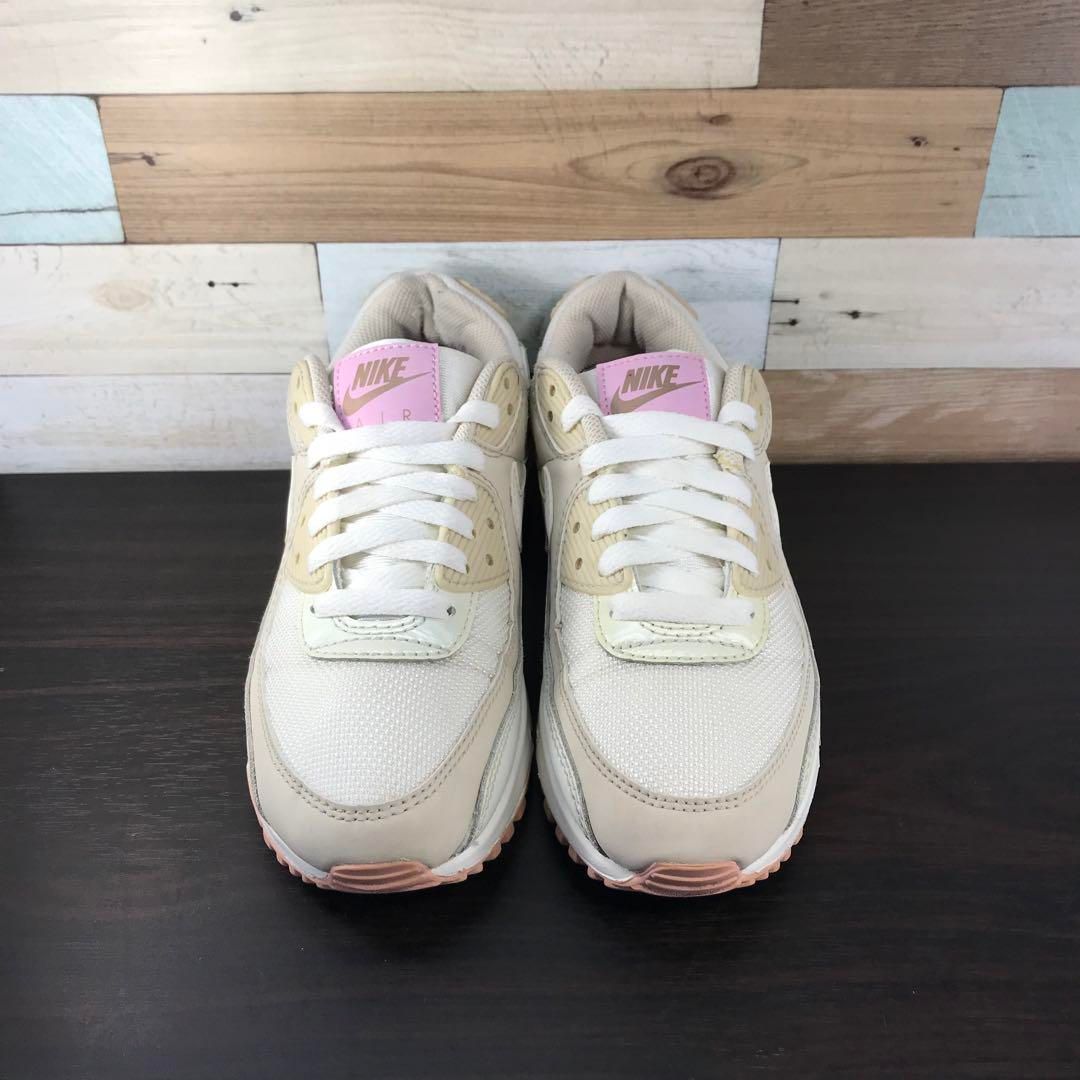 NIKE AIR MAX 90 ナイキ エア マックス 90 ベージュ ピンク 23.5cm