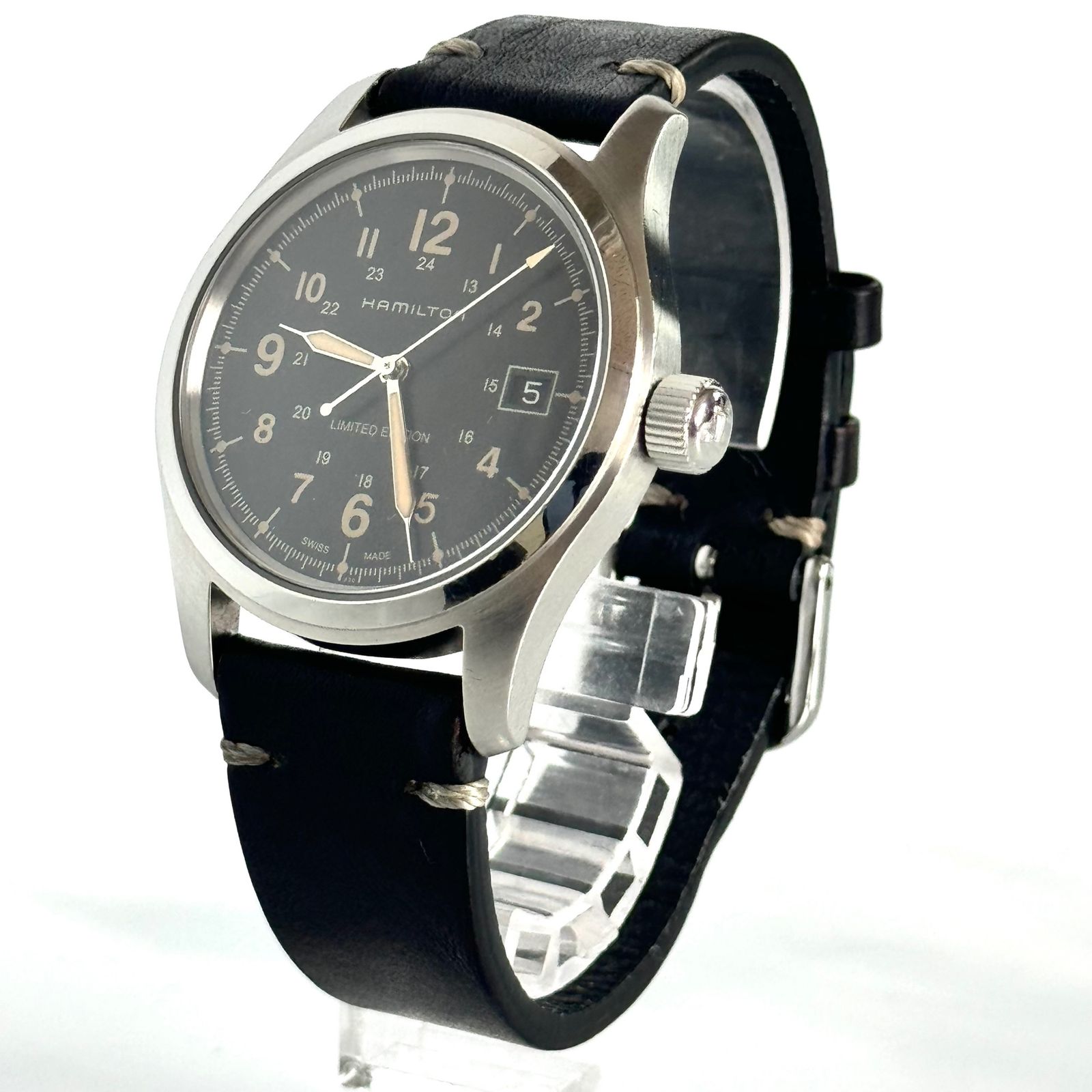 ★ ハミルトン × ナノユニバース 別注 カーキ オート 黒 自動巻 楽天市場】【在庫限りのお買い得品】（カーキ フィールド オート