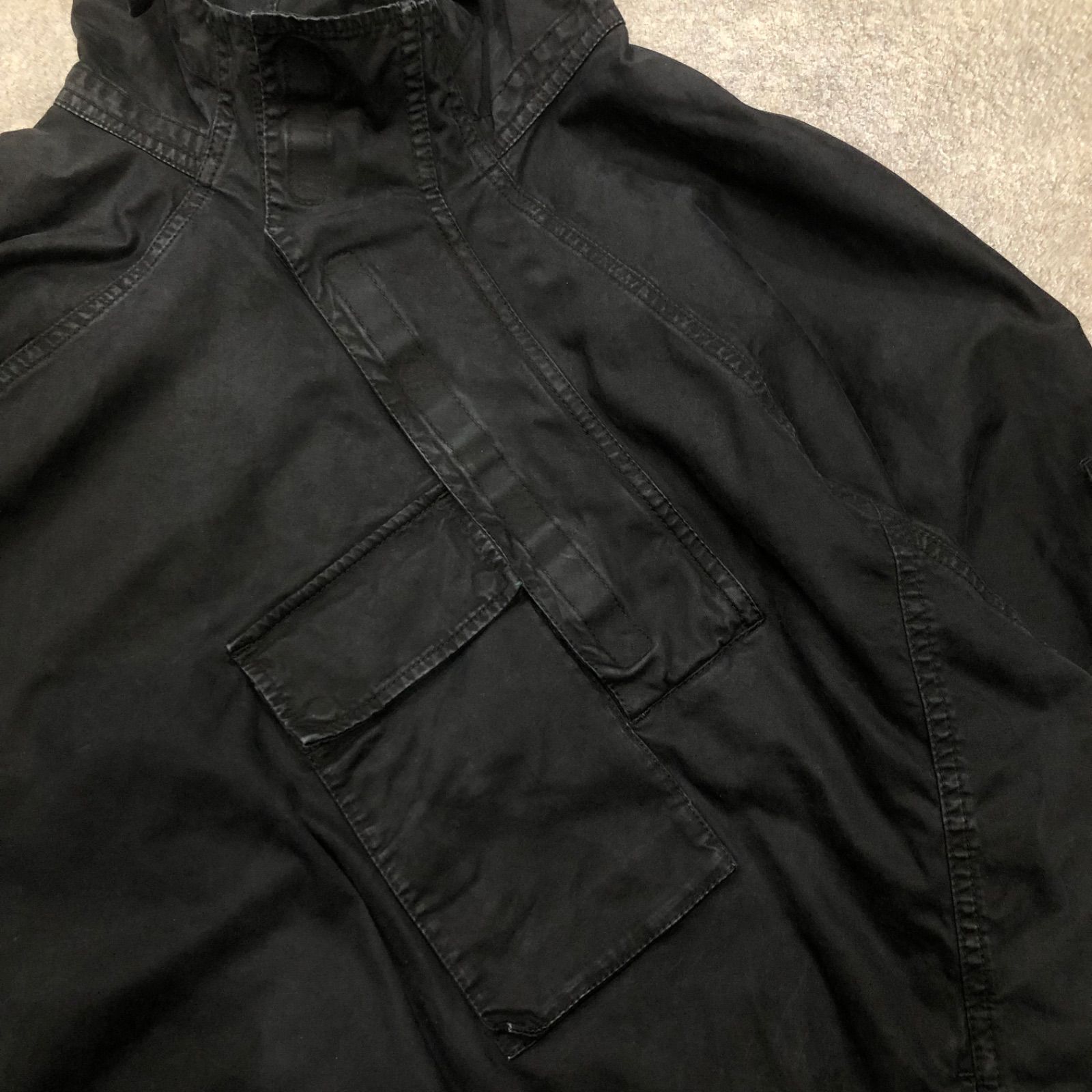 STONE ISLAND 24AW Organic Stretch Twill Hooded Anorak