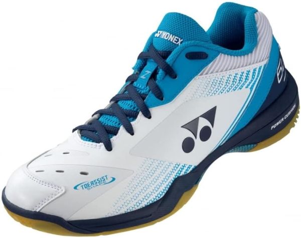 【新品・2営業日で発送】YONEX ヨネックス パワークッション65Z (SHB65Z3) 色 : ホワイト／オーシャンBL サイズ : 25.5 