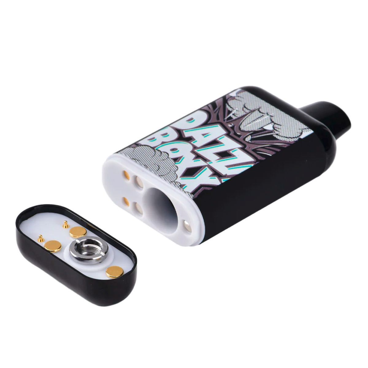 Dazzleaf DAZZii BOXX 650mAh カートリッジ内蔵型 ステルス バッテリー モッド 510規格 低電圧 高濃度 本体 VV  ベイプ フルガラス アトマイザー 電子タバコ mod hemp vape no thc cbd cbg cbn - メルカリ