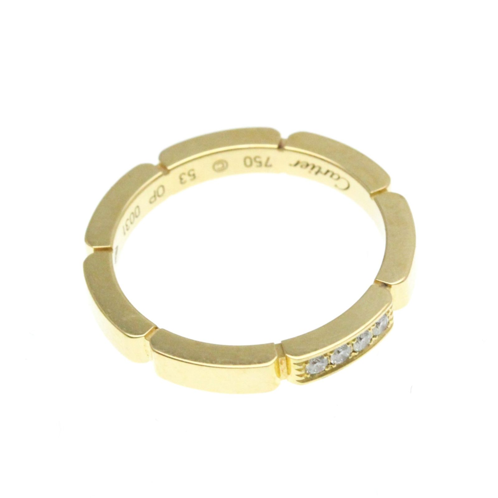 カルティエ(Cartier) マイヨンパンテールリング 4Pダイヤモンド