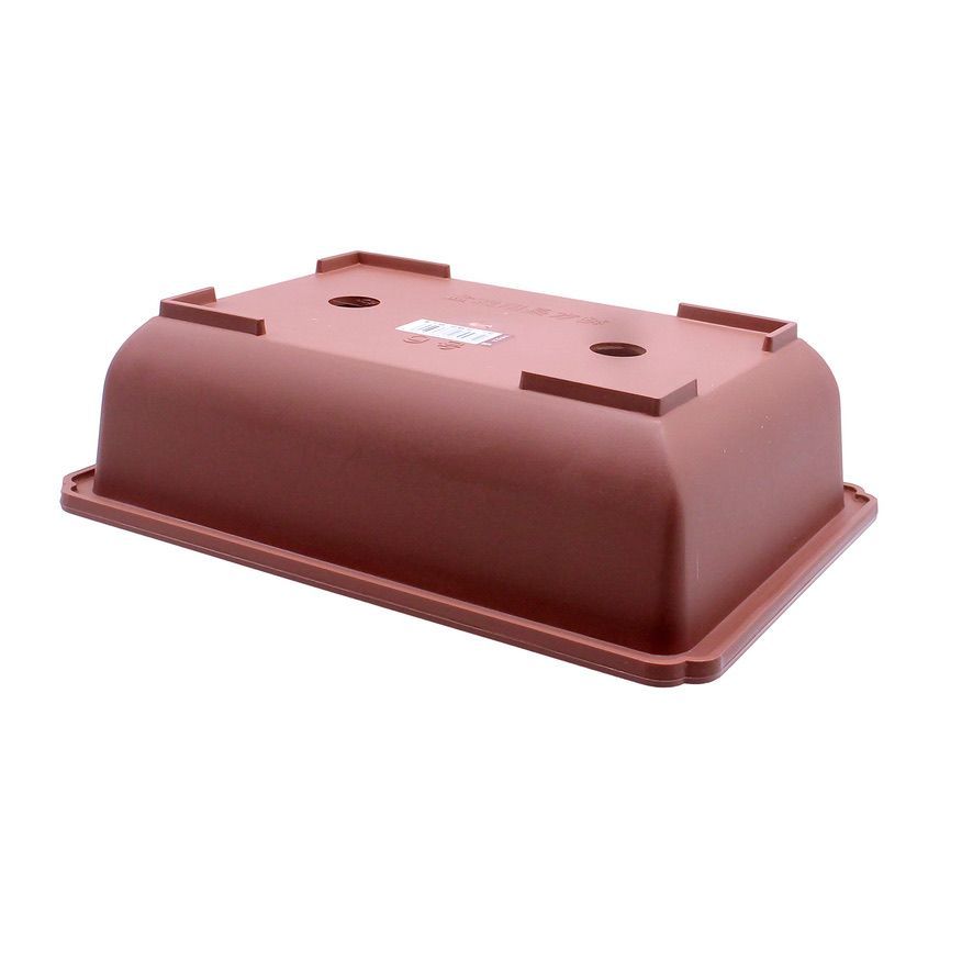 未使用】大和プラスチック 盆栽鉢 9号 長方鉢 長角 四角