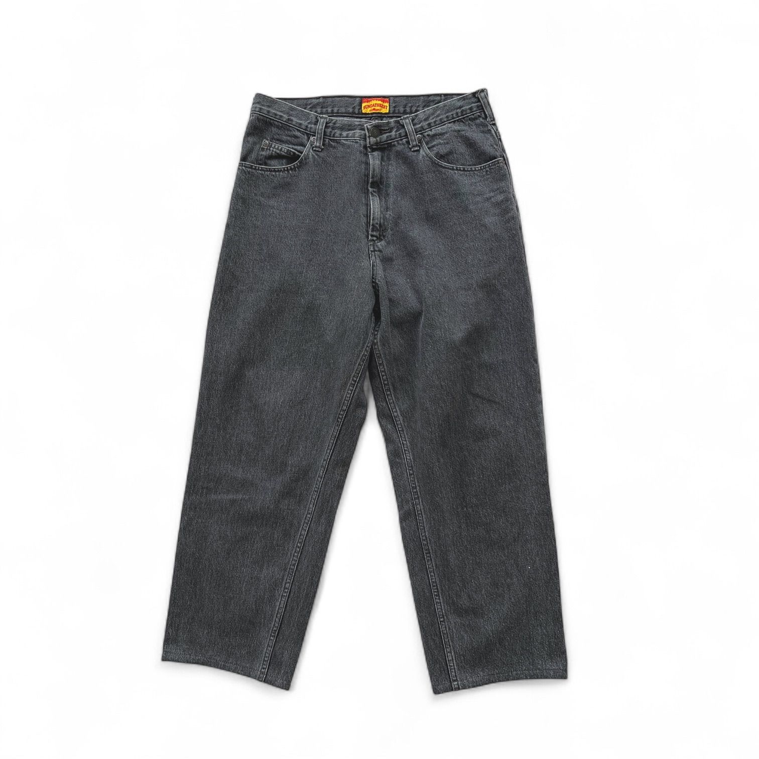 SUNDAYSBEST サンデイズ ベスト REGULAR FIT STONE WASHED BLACK