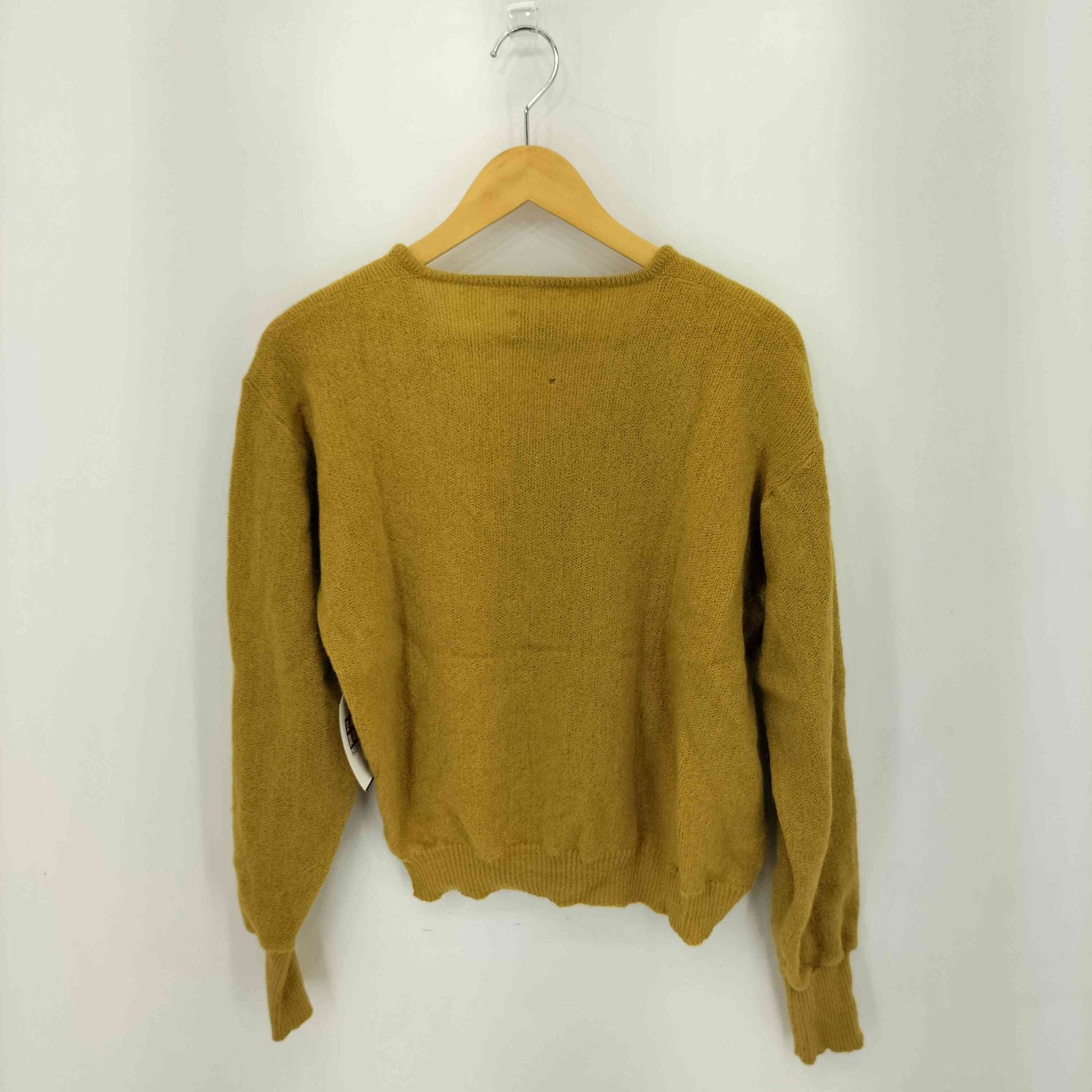 ユーズドフルギ USED古着 60s モヘア混 Vネック ウールニット