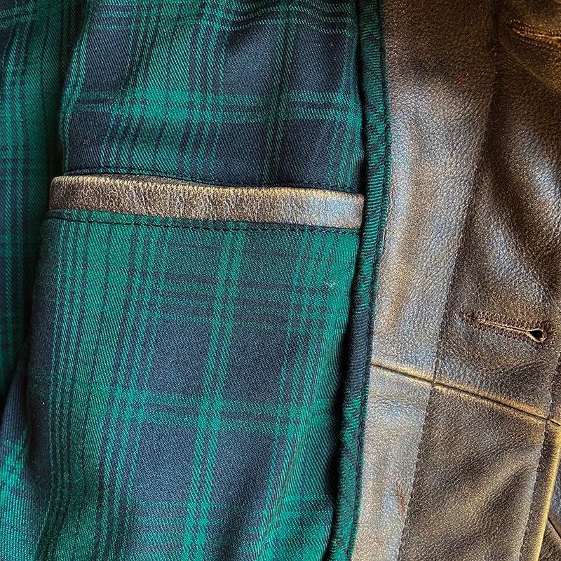 ヴィンテージ風 小牛革