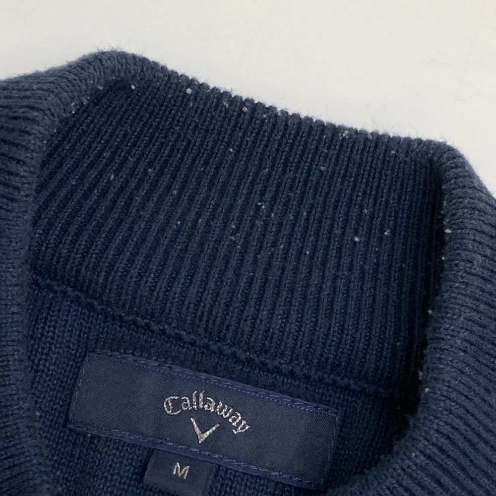 Callaway ネイビー ジャケット セーター　セット Mサイズ　メンズ Callaway ネイビー ジャケット セーター セット Mサイズ メンズ