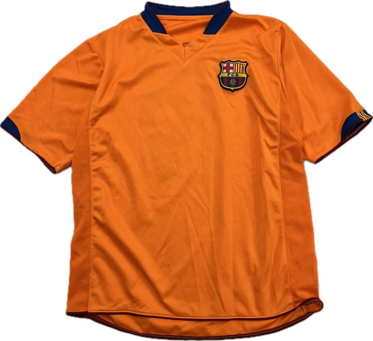 FCバルセロナ メッシ 19番 シャツ FCバルセロナ ☆ メッシ ＃19 ユニフォーム オレンジ ゲーム