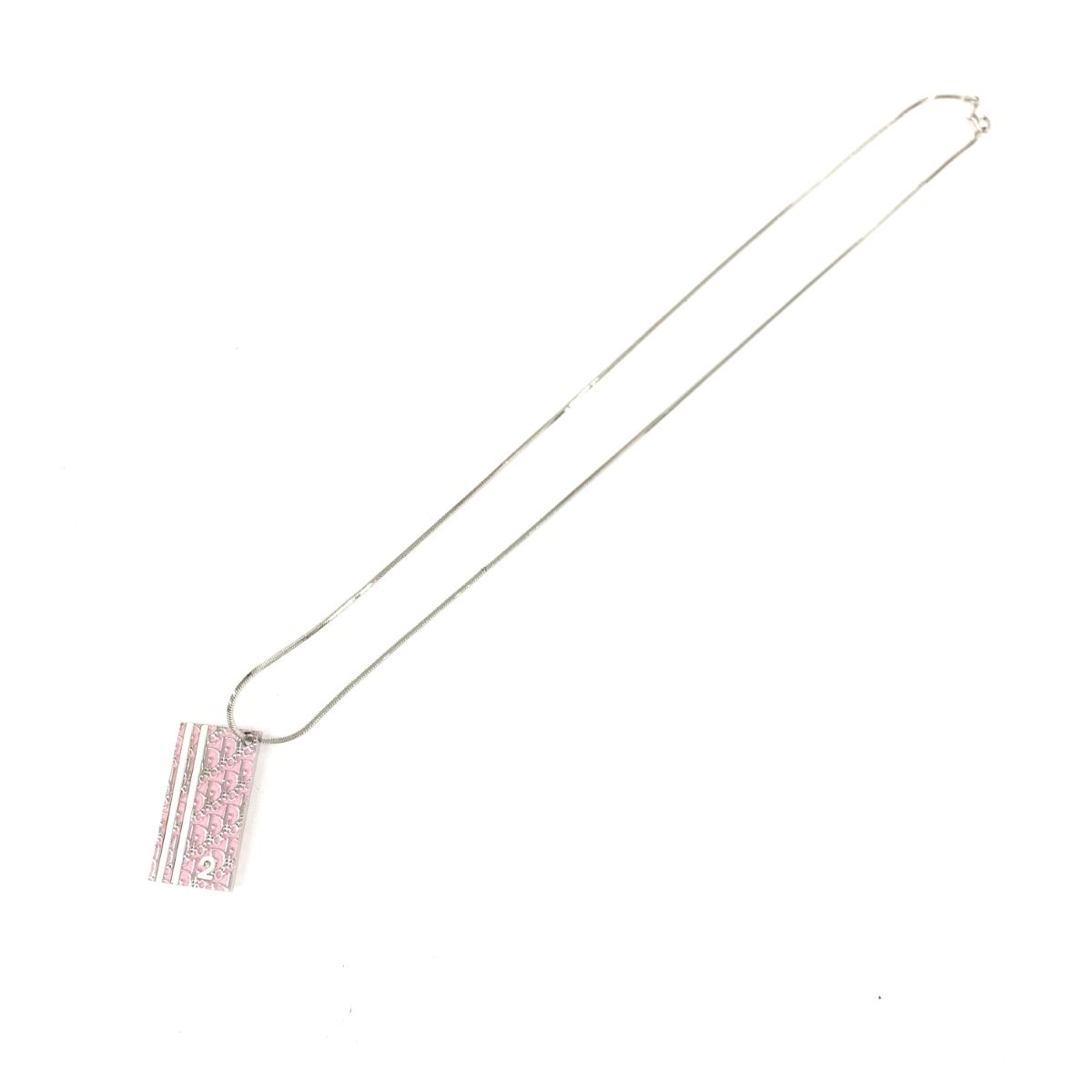 ChristianDiorクリスチャンディオール ネックレス トロッター Christian Dior ディオール ネックレス トロッタープレート 40cm