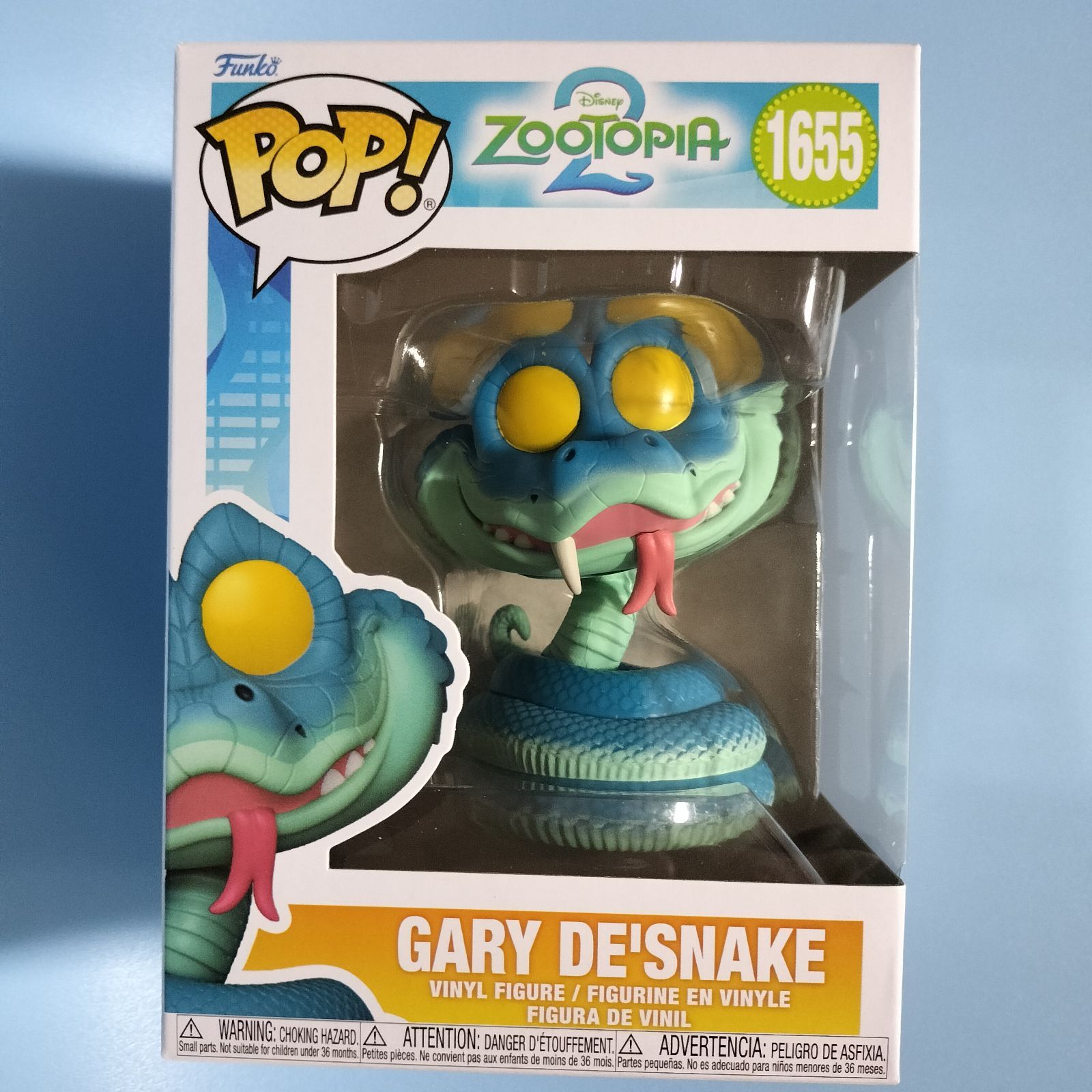 ファンコポップ ディズニー『ズートピア2』 ゲイリー・デ・スネーク