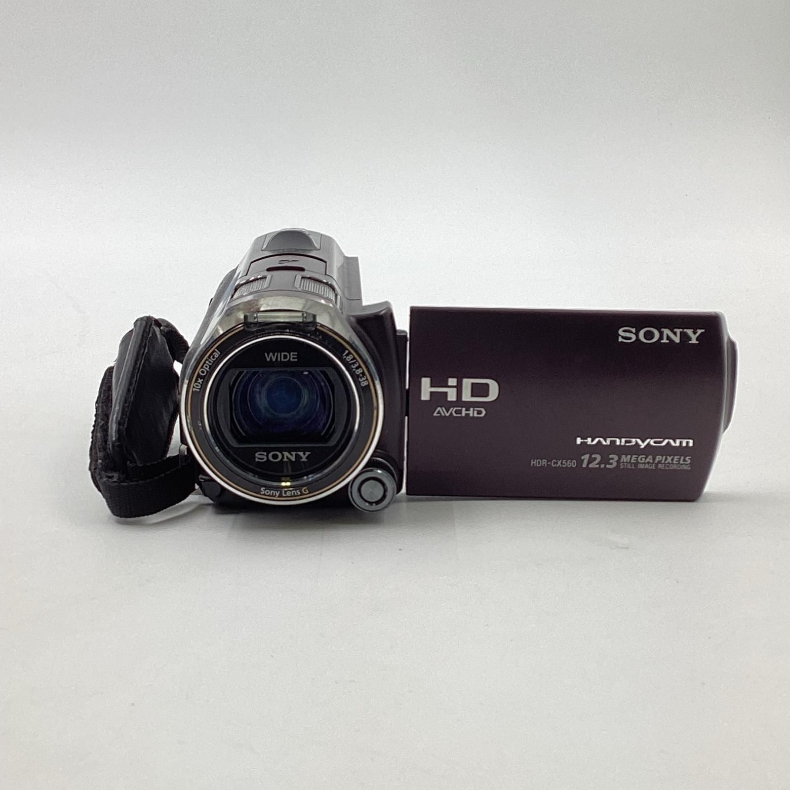 【極美品】SONY HDR-CX560V 　ビデオカメラ SONY HDR-CX560V (B) [ブラック] 価格比較 - 価格.com