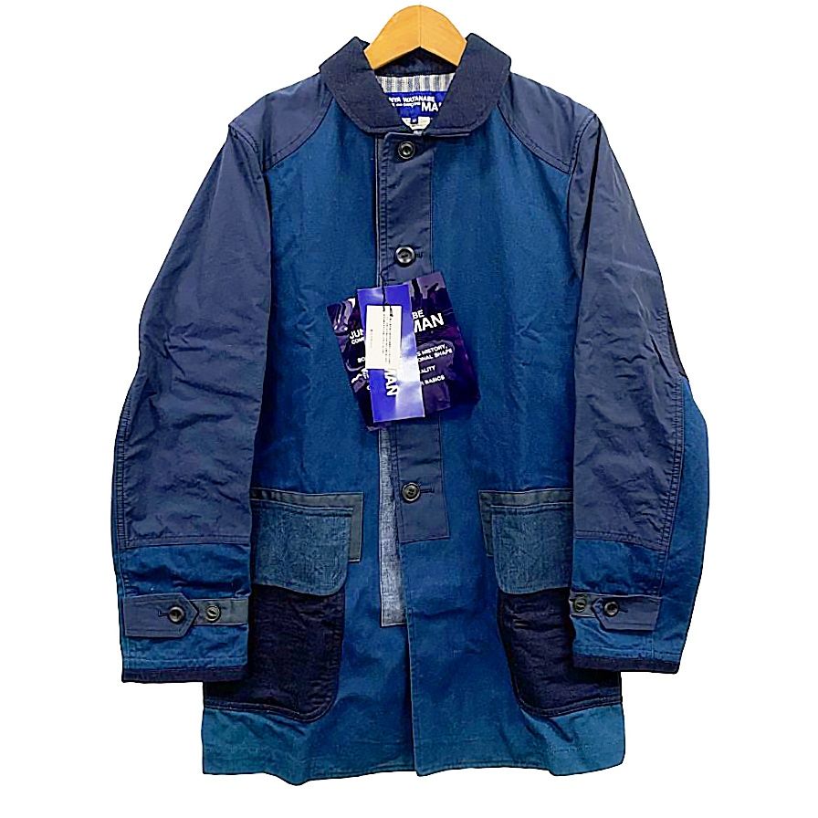 ジュンヤワタナベ　コムデギャルソン　２０１４AW　パッチワーク　コート ジュンヤワタナベ マン コムデギャルソン パッチワーク コート AD2014