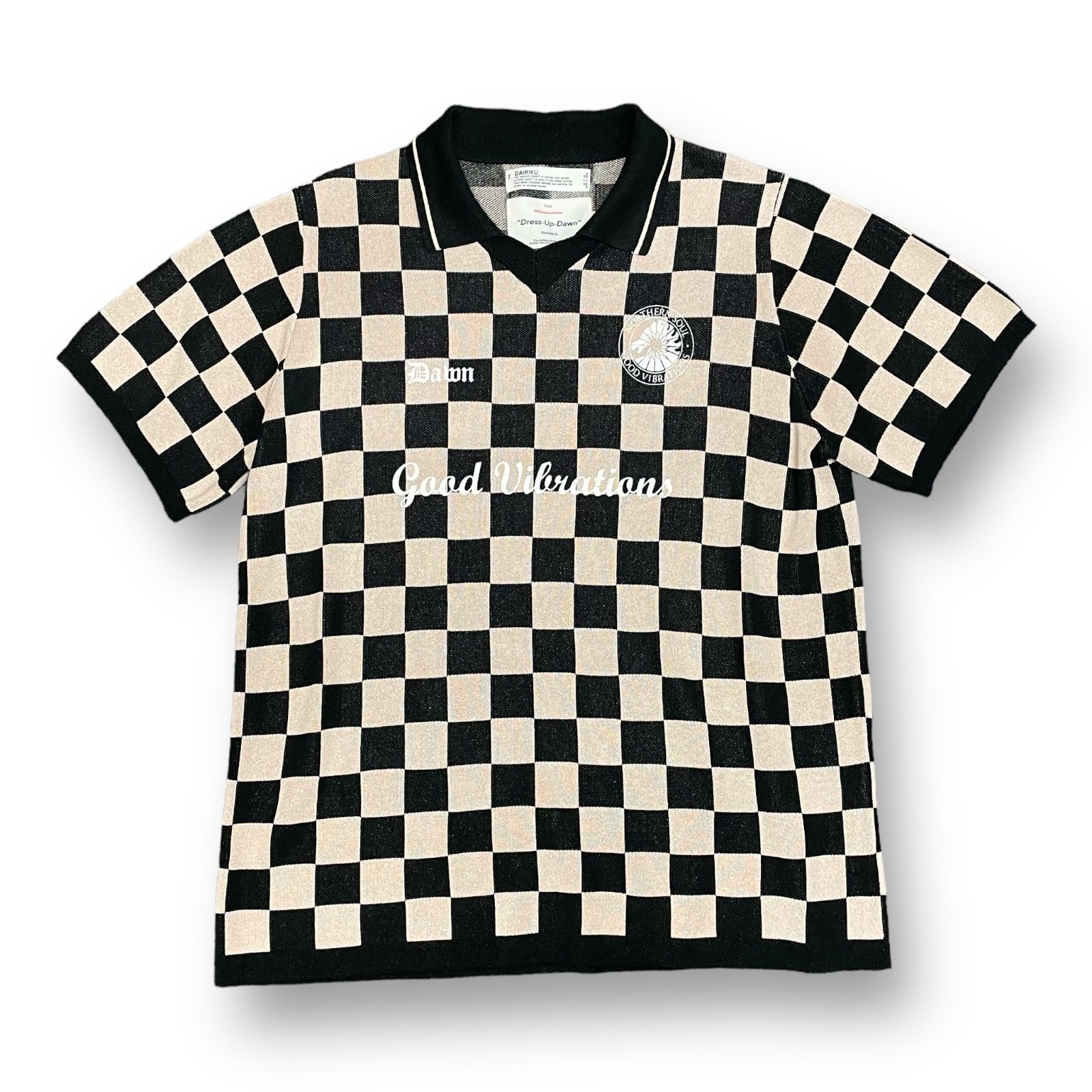 定価35200円 DAIRIKU 23AW Lame Soccer Uniform Knit Pullover ラメ 