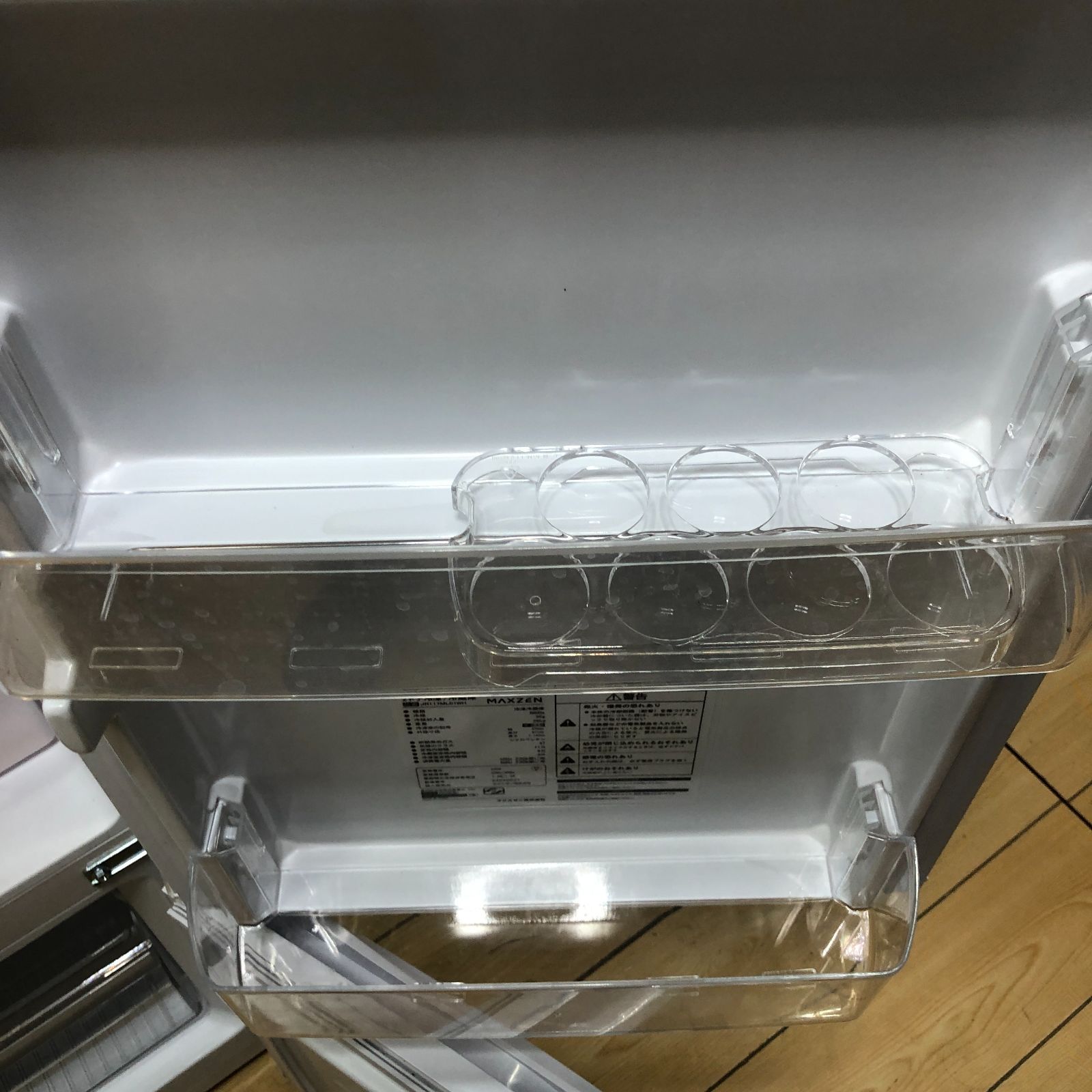 超美品 高年式 中古品 MAXZEN 2ドア 冷凍冷蔵庫 JR117ML01WH 117L