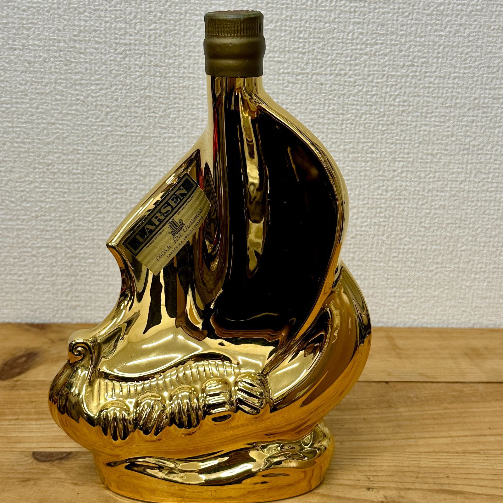 LARSEN ラーセン バイキングシップ コニャック 古酒 (1961年ゴールド LARSEN ラーセン バイキングシップ コニャック 古酒 (1961年ゴールド