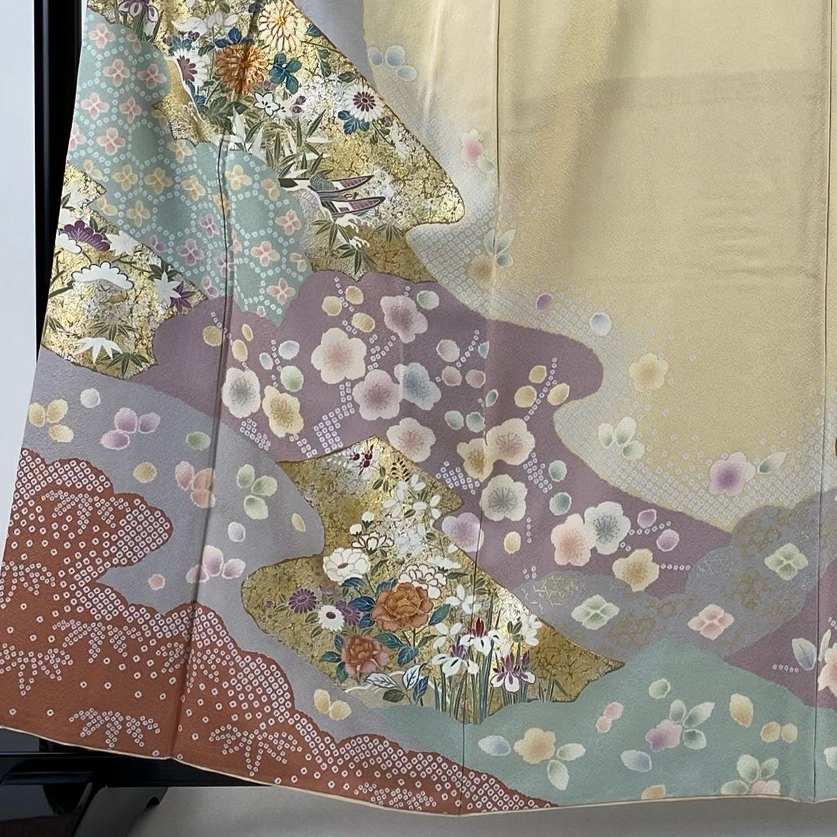 訪問着 身丈160.5cm