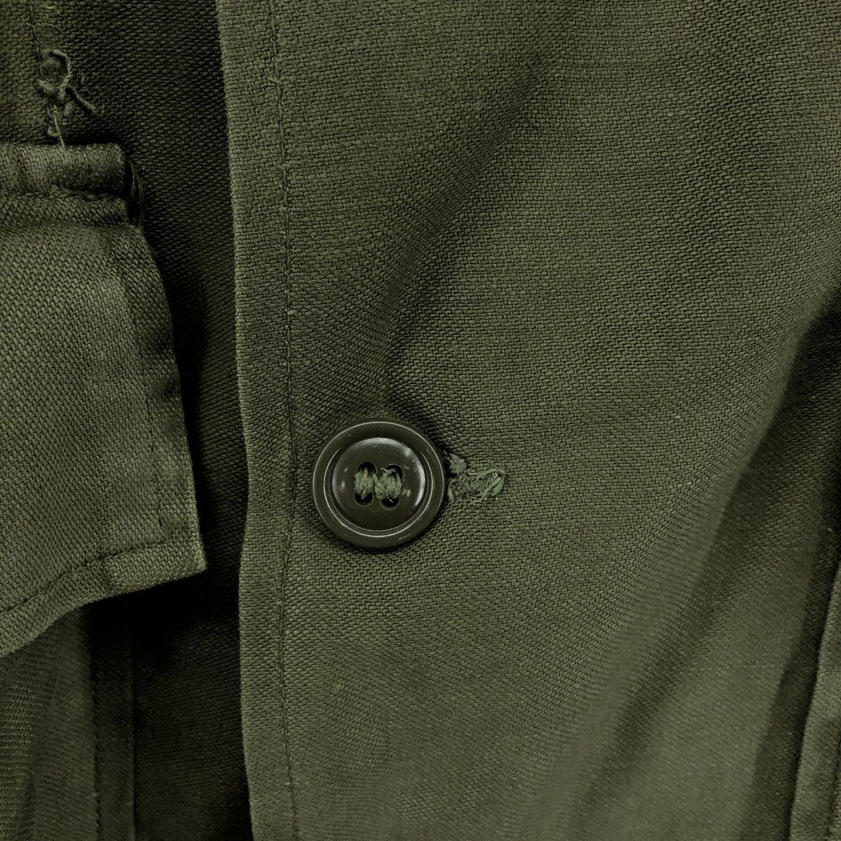 古着 60年代 米軍実品 OG-107 1st後期 ユーティリティシャツ 半袖 ミリタリーシャツ USA製 メンズL相当 ヴィンテージ /eaa557875 古着 60's U.S.ARMY 米軍 ヴィンテージ ミリタリー OG107