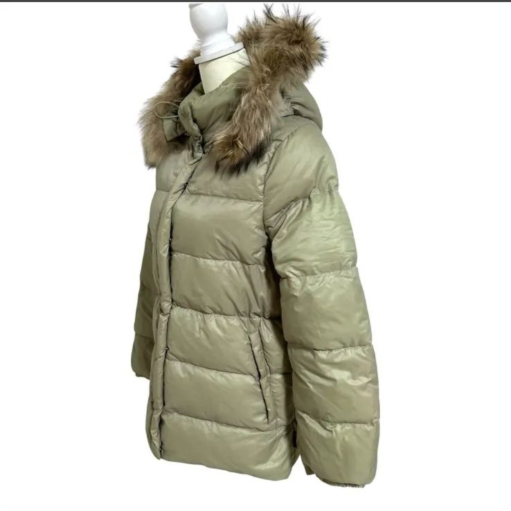 MONCLER モンクレール ダウンジャケット ファー付き サイズ00