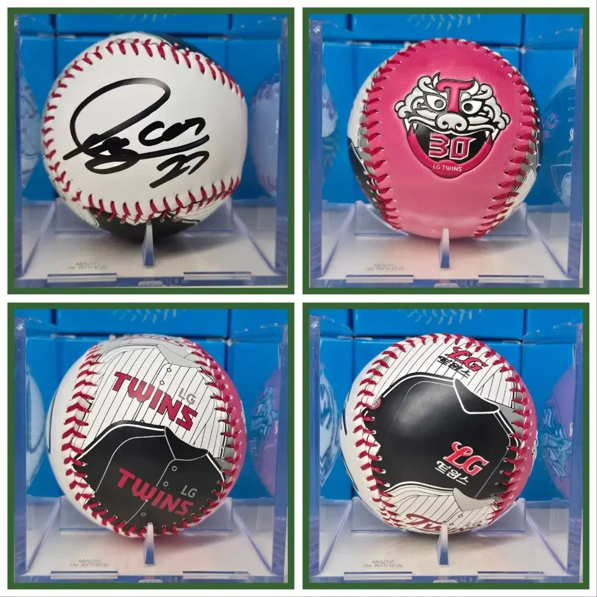 LG TWINS ツインズ パク・ドンウォン プレイヤー サイン入りサインボール