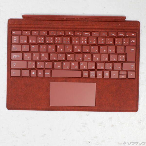 品〕 Surface Pro Signature Type Cover 小売 ポピーレッド FFP-00119