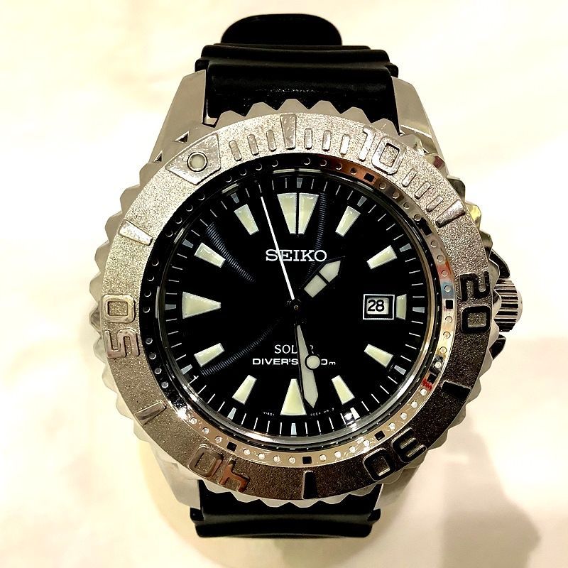 92%OFF!】 必見 SEIKO V145-0CC0 ダイバーズ 200M セイコー asakusa.sub.jp