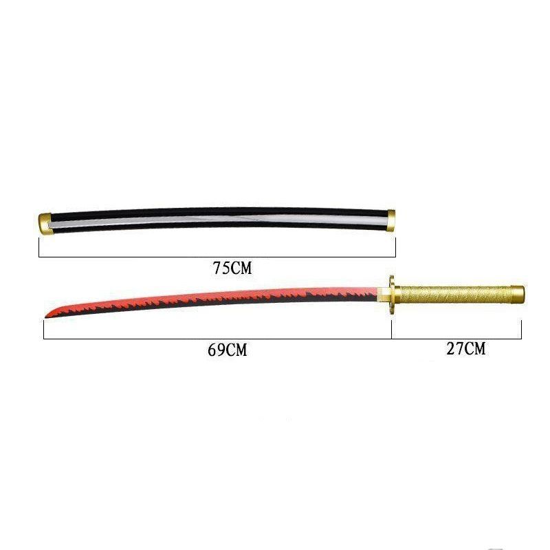 鬼滅の刃 冨岡義勇 錆兎 獪岳 栗花落カナヲ 継国縁一 日輪刀 コスプレ