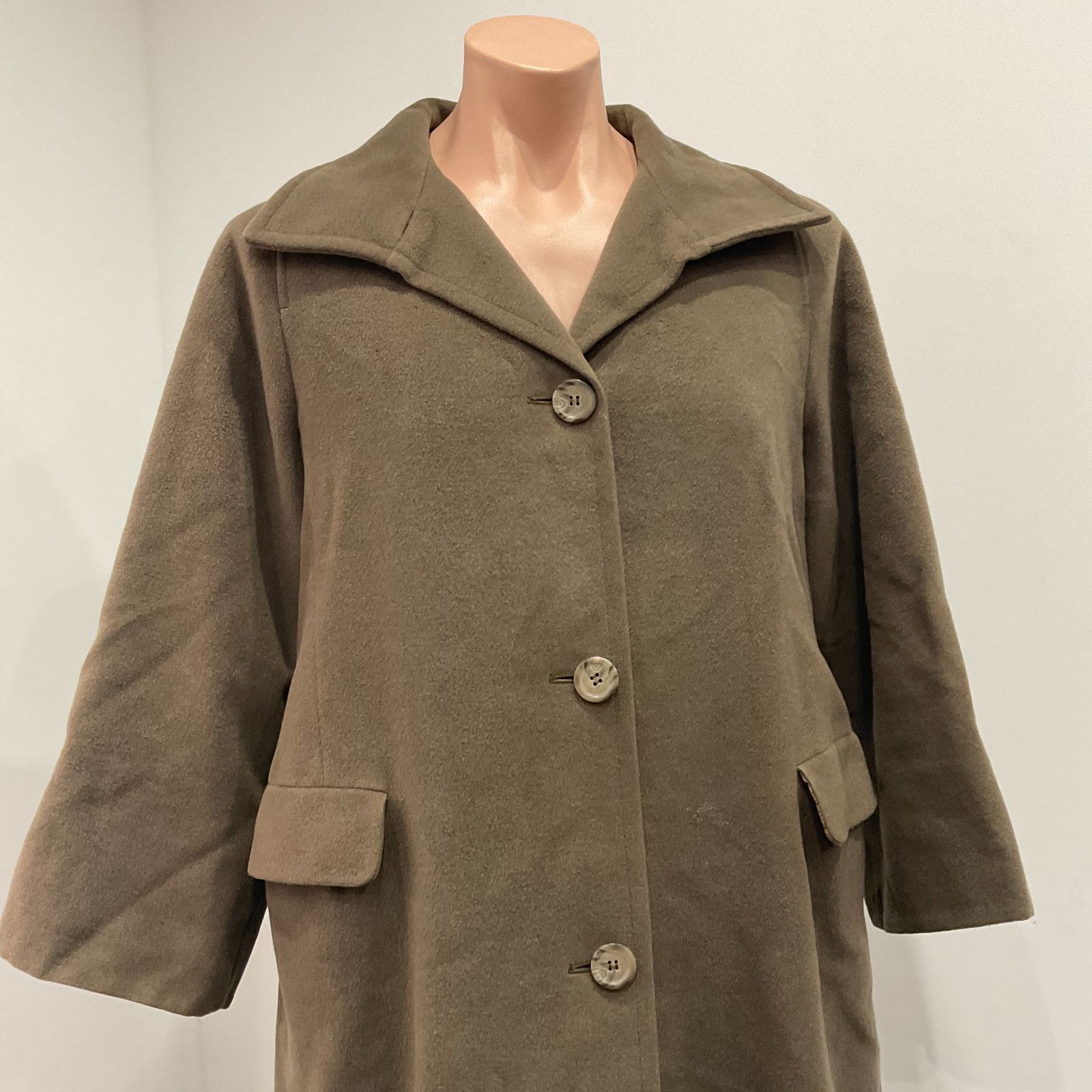 Max Mara ロングコート チェスターコート L ダブル マニュエラ 銀タグ Max Mara ロングコート チェスターコート L ダブル マニュエラ