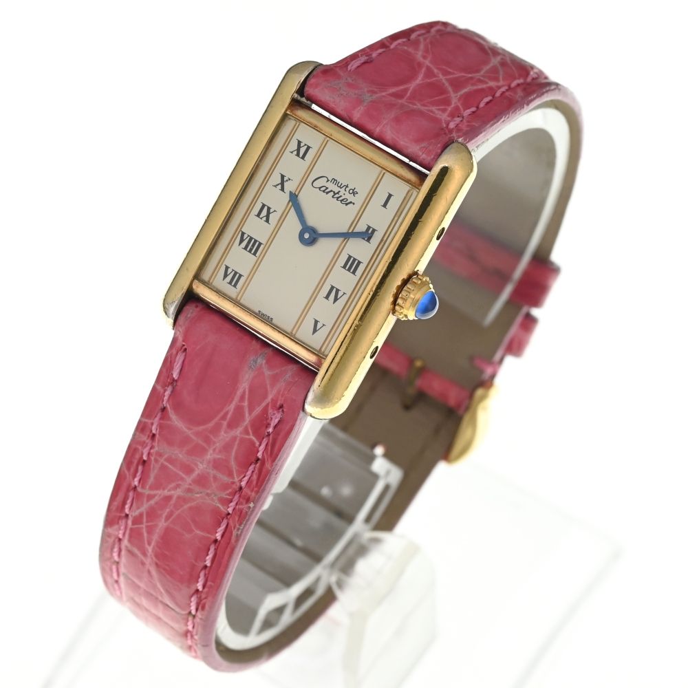 値下 カルティエ CARTIER 5057001 マストタンク ヴェルメイユ