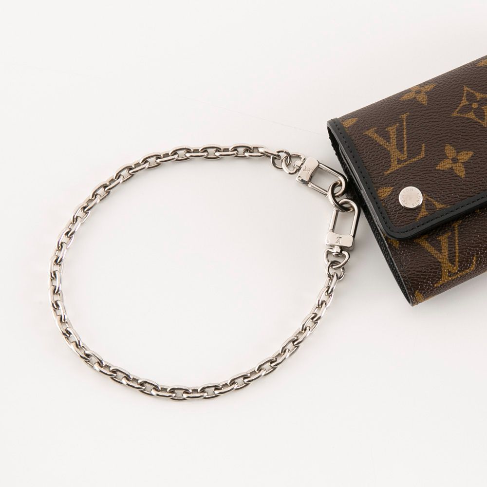 ルイヴィトン　モノグラム　マカサー　財布　M60167 楽天市場】【中古】 ルイヴィトン 三つ折り財布 モノグラムマカ