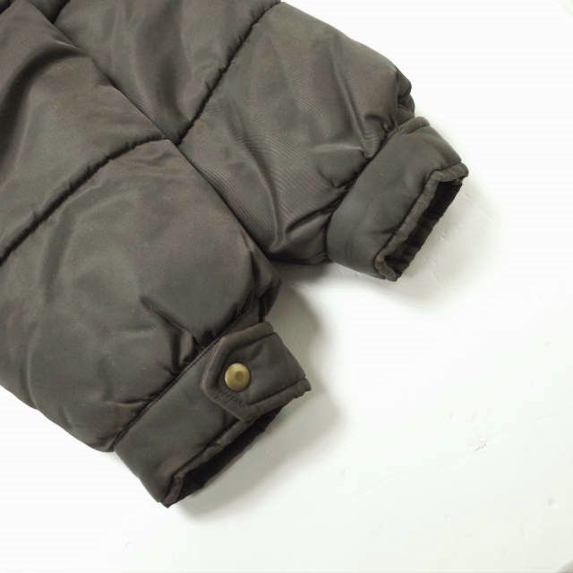 RRL ダブルアールエル 22AW コーテッドツイルパーカー 782871555001 S ダークブラウン Double RL ボアライナー  フーデッド 中綿 ダウンコート アウター mc68438