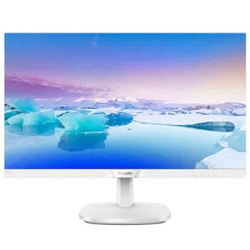 【新品・2営業日で発送】PHILIPPS フィリップス 243V7QJAW／11 23.8型 ワイド 液晶ディスプレイ 1920×1080 スピーカー搭載 D-sub DisplayPort1.2 HDMI ホワイト系