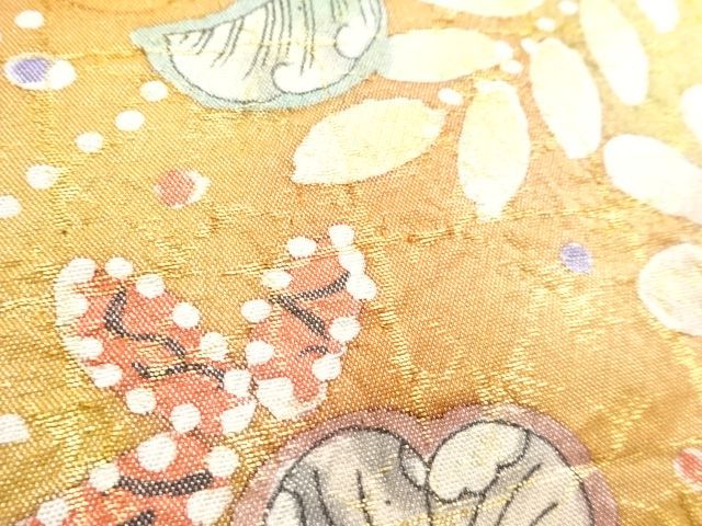 袋帯　グラデーション 花柄 230515-i23051501a.jpg