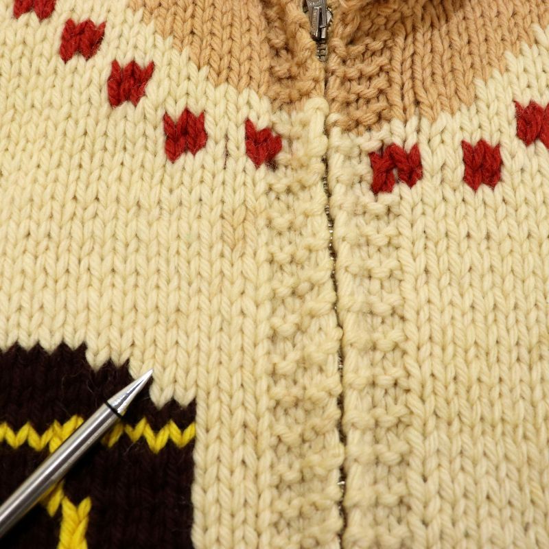 60s vintage カウチンセーター クラシックカー ニットセーター メンズ