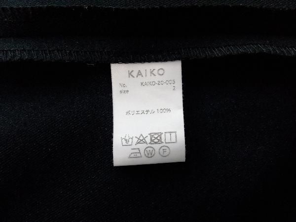 KAIKO カイコー BUTTONLESS JACKET ボタンレスジャケット KAIKO-20-005 20SS テーラードジャケット ブラック -  メルカリ