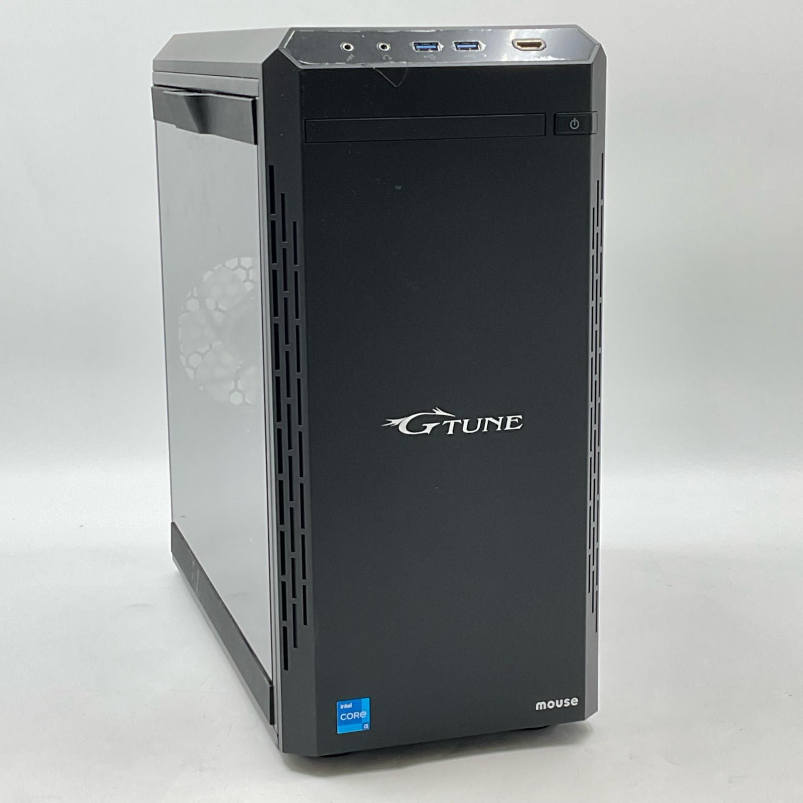 全額返金保証 最速発送 G-Tune ゲーミングデスクトップPC i5-14400F 16GB M.2 SSD 1TB NVIDIA GeForce RTX 4060 動作 済