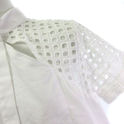 芸能人着用！sacai白ホワイト ジャケット ブルゾン　サカイ　総レース 芸能人着用！sacai白ホワイト ジャケット ブルゾン サカイ 総レース